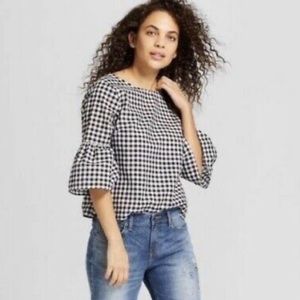 Jane & Delancey Gingham Shirt